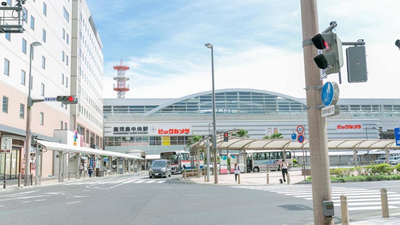 Toyoko Inn Kagoshima Chuo Eki Nishi Guchi Ngoại thất bức ảnh